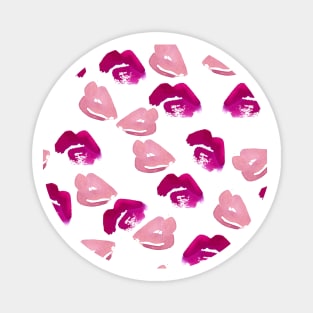 Pink lips Magnet